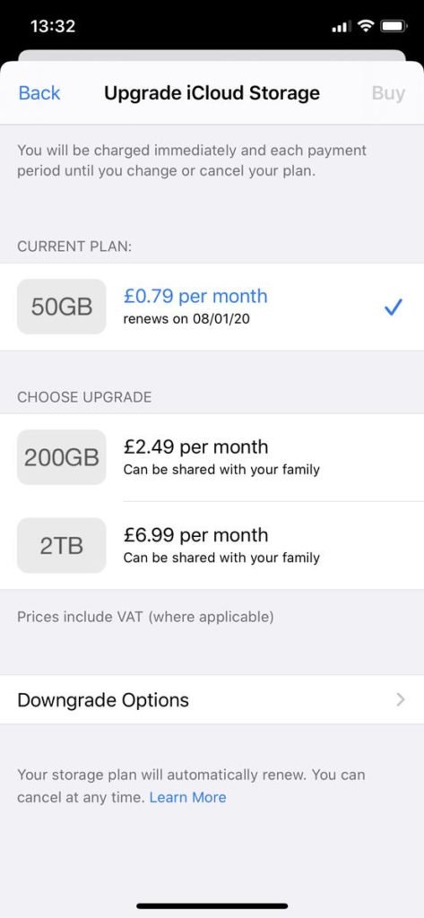 ¿Qué es y para qué sirve el iCloud? 36 how to use icloud upgrade storage 554