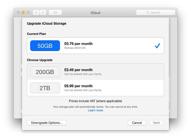 ¿Qué es y para qué sirve el iCloud? 37 how to use icloud upgrade storage mac 780