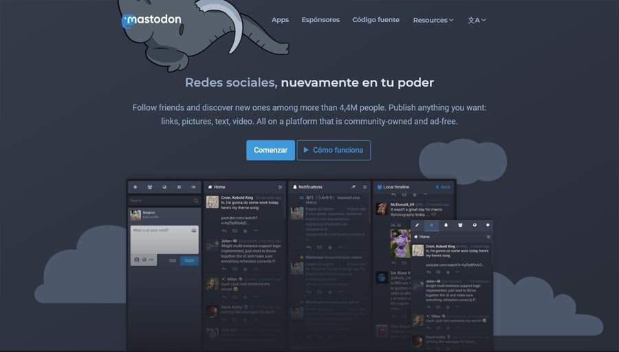 5 alternativas a Facebook que debes probar ahora mismo 35 mastodon