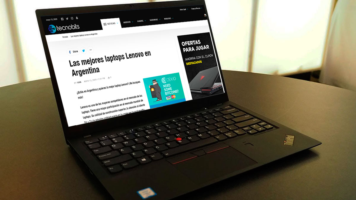 Las mejores laptops Lenovo en Argentina