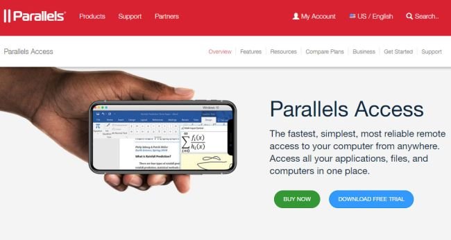 Los 10 mejores programas de escritorio remoto: alternativas a TeamViewer 42 parallelsaccess