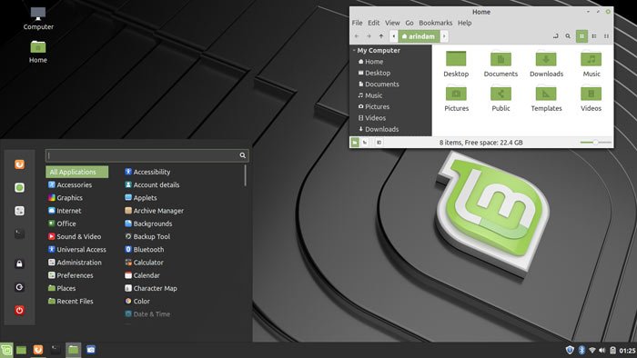 Entornos de escritorio Linux: ¿Cúal es el mejor de todos? 36 cinnamon 1