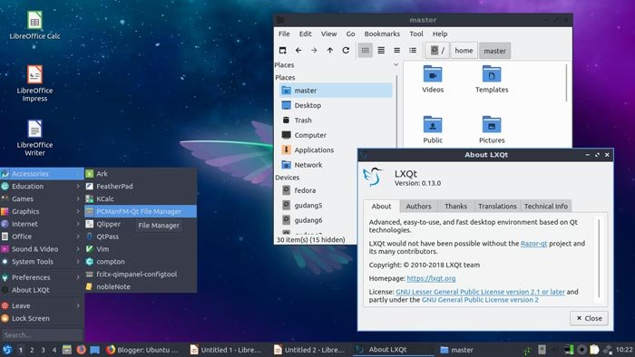 Entornos de escritorio Linux: ¿Cúal es el mejor de todos? 41 lxqt 1