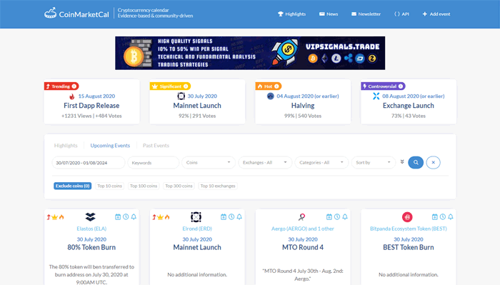 coinmarketcal
