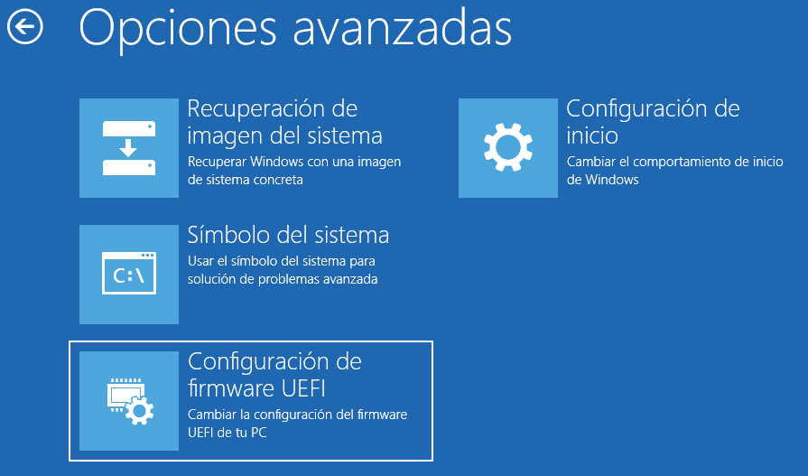 Cómo habilitar la virtualización de hardware en Windows 10 38 como entrar la bios uefi sysadmit 05