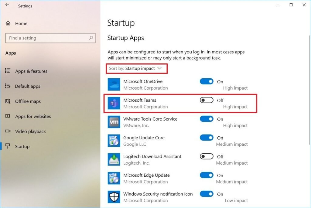 Cómo mejorar el rendimiento de Windows 10 en tu PC o laptop 34 disable app startup windows 10 settings