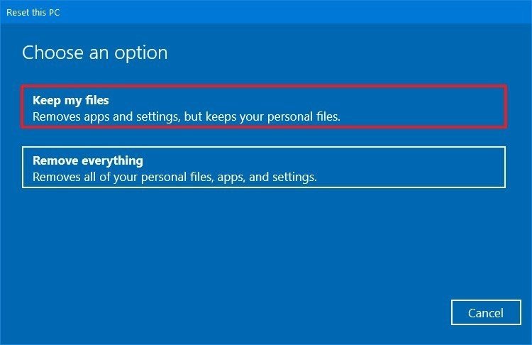 Cómo mejorar el rendimiento de Windows 10 en tu PC o laptop 79 reset fix speed windows 10 keep files