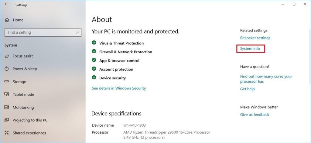 Cómo mejorar el rendimiento de Windows 10 en tu PC o laptop 68 system info settings windows10b