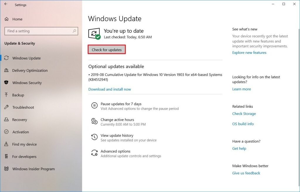 Cómo mejorar el rendimiento de Windows 10 en tu PC o laptop 51 windows 10 check updates manually