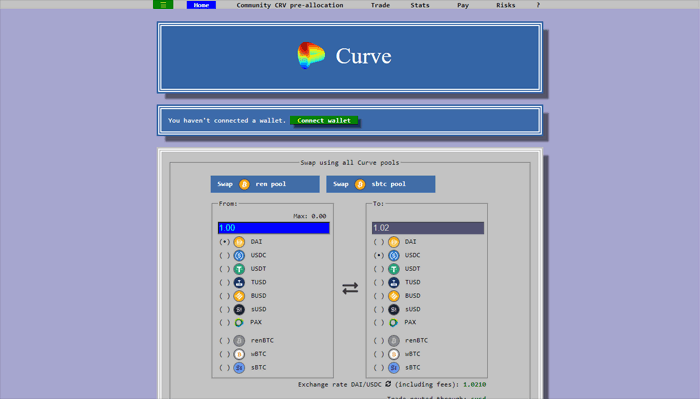 curve