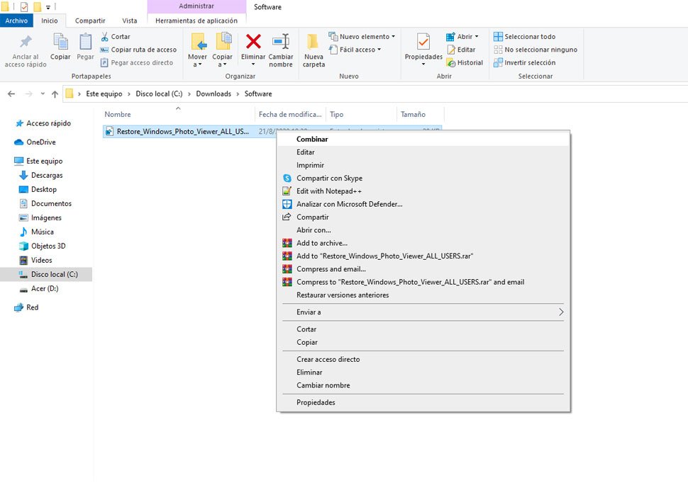 visualizador de fotos de windows descargar
