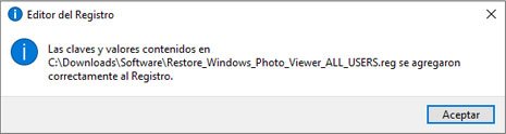 restaurar visor imagenes 5 1