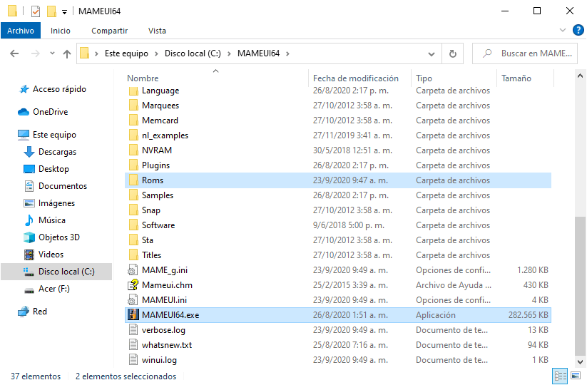 Cómo instalar y configurar MAME en Windows 10 y 11 36 3 1