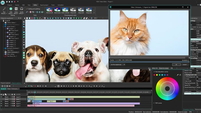 Las mejores alternativas a Windows Movie Maker 36 VSDC video cropping