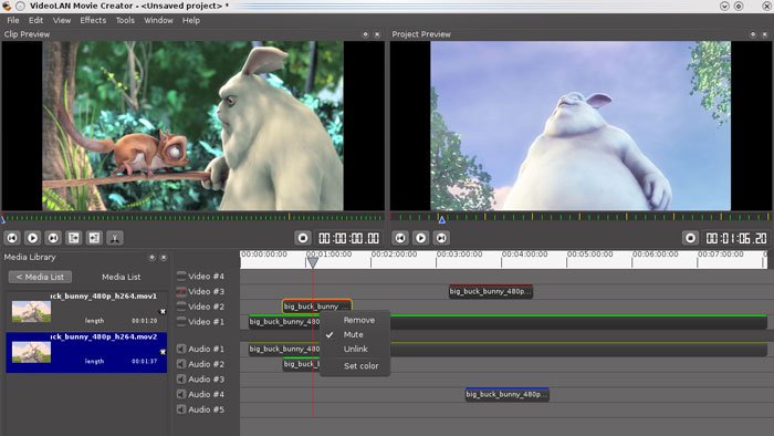 Las mejores alternativas a Windows Movie Maker 37 VideoLan Movie Creator