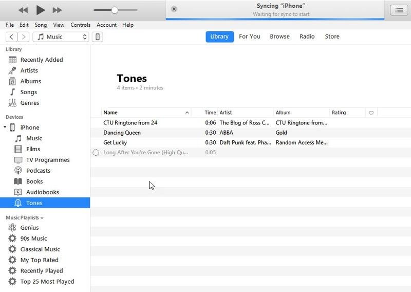 Cómo poner una canción de tono de llamada en iphone