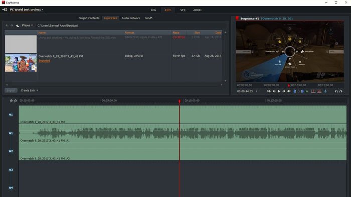 Las mejores alternativas a Windows Movie Maker 38 lightworks editor 100741175 large