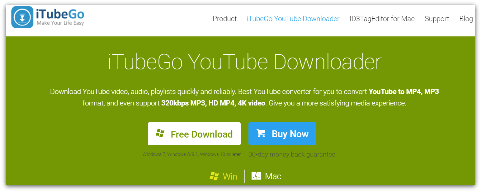 iTubeGo YouTube Downloader instal the new version for mac