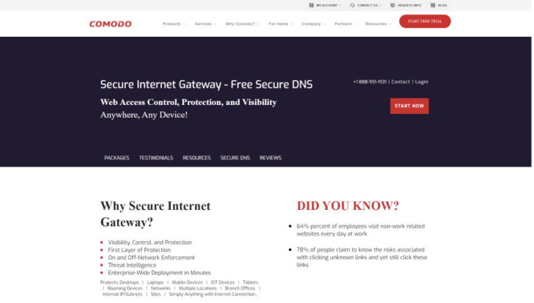 Comodo secure dns что это