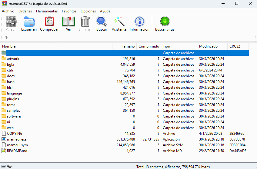 Cómo instalar y configurar MAME en Windows 10 y 11 35 mameui64