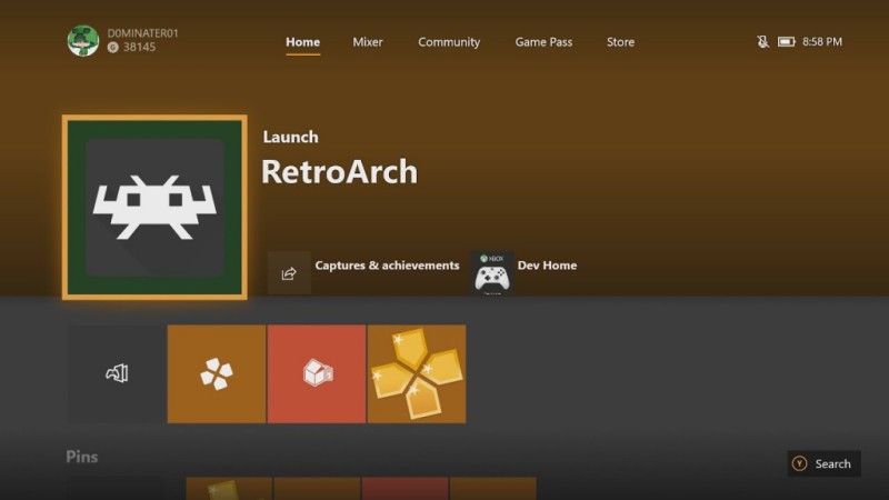 Cómo instalar RetroArch y otros emuladores en Xbox Series X/S
