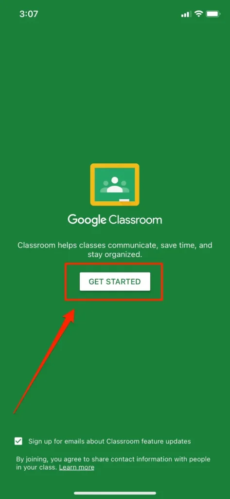 google classroom iniciar sesión por primera vez