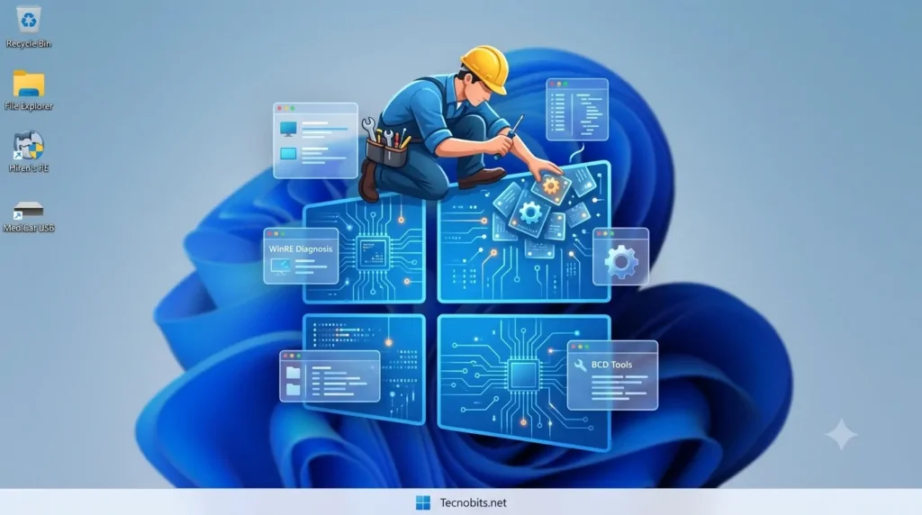 reparar arranque de windows tecnobits net