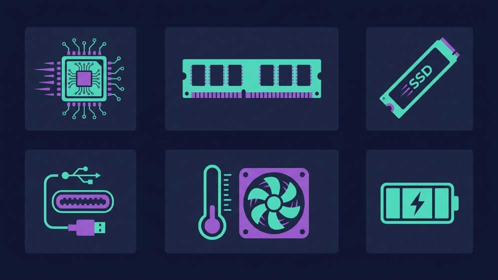 Requisitos mínimos de una laptop para DJ en 2026 — procesador, RAM, SSD y puertos USB