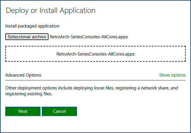 Cómo instalar RetroArch en Xbox Series