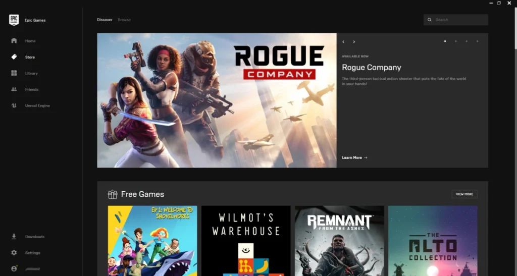 Los 50 mejores programas gratis para Windows 11 41 epic games store