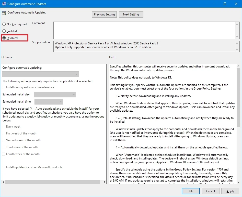 Cómo desactivar las actualizaciones automáticas en Windows 10