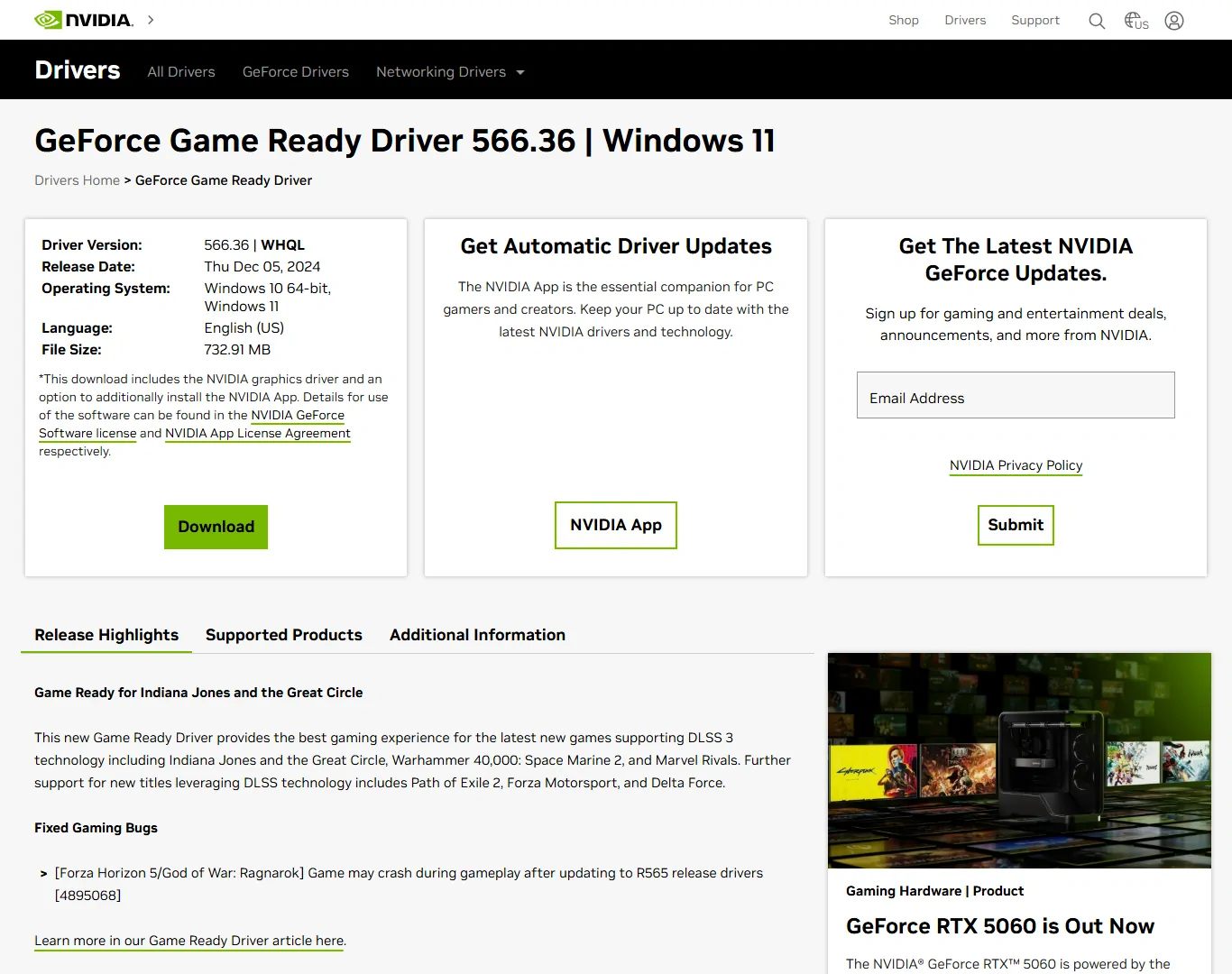 mejor driver NVIDIA 2025