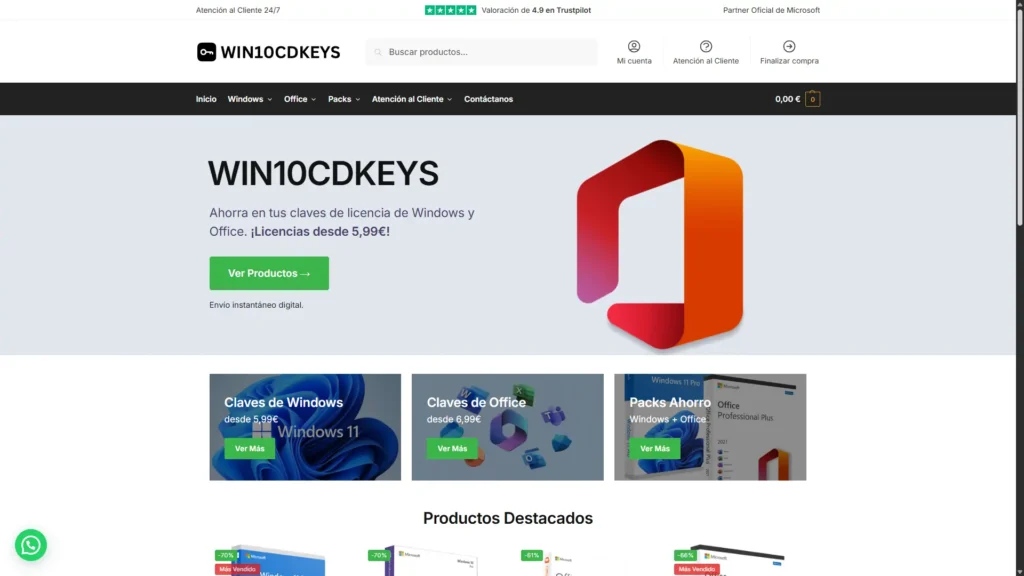 Comprar Claves de Windows Baratas