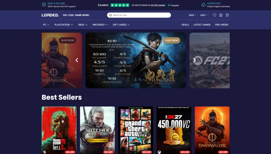 Los 5 mejores sitios para comprar juegos de Xbox baratos 36 loaded