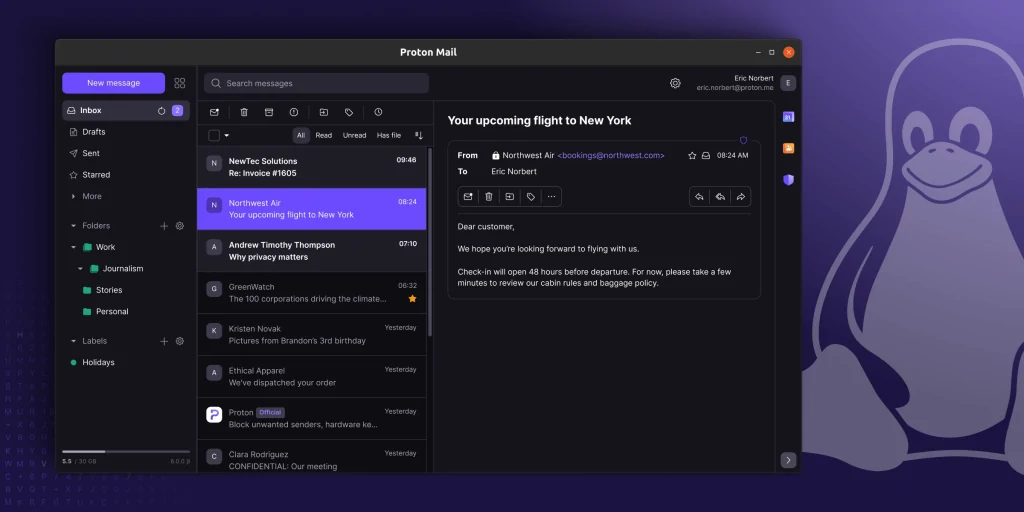mejores alternativas a Gmail