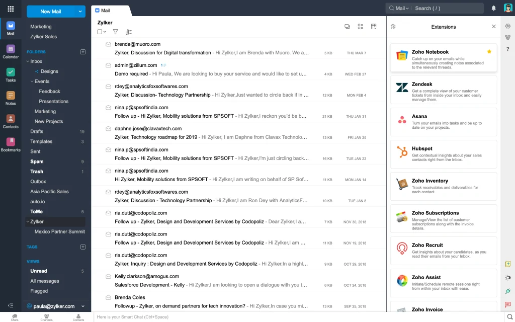 mejores alternativas a Gmail