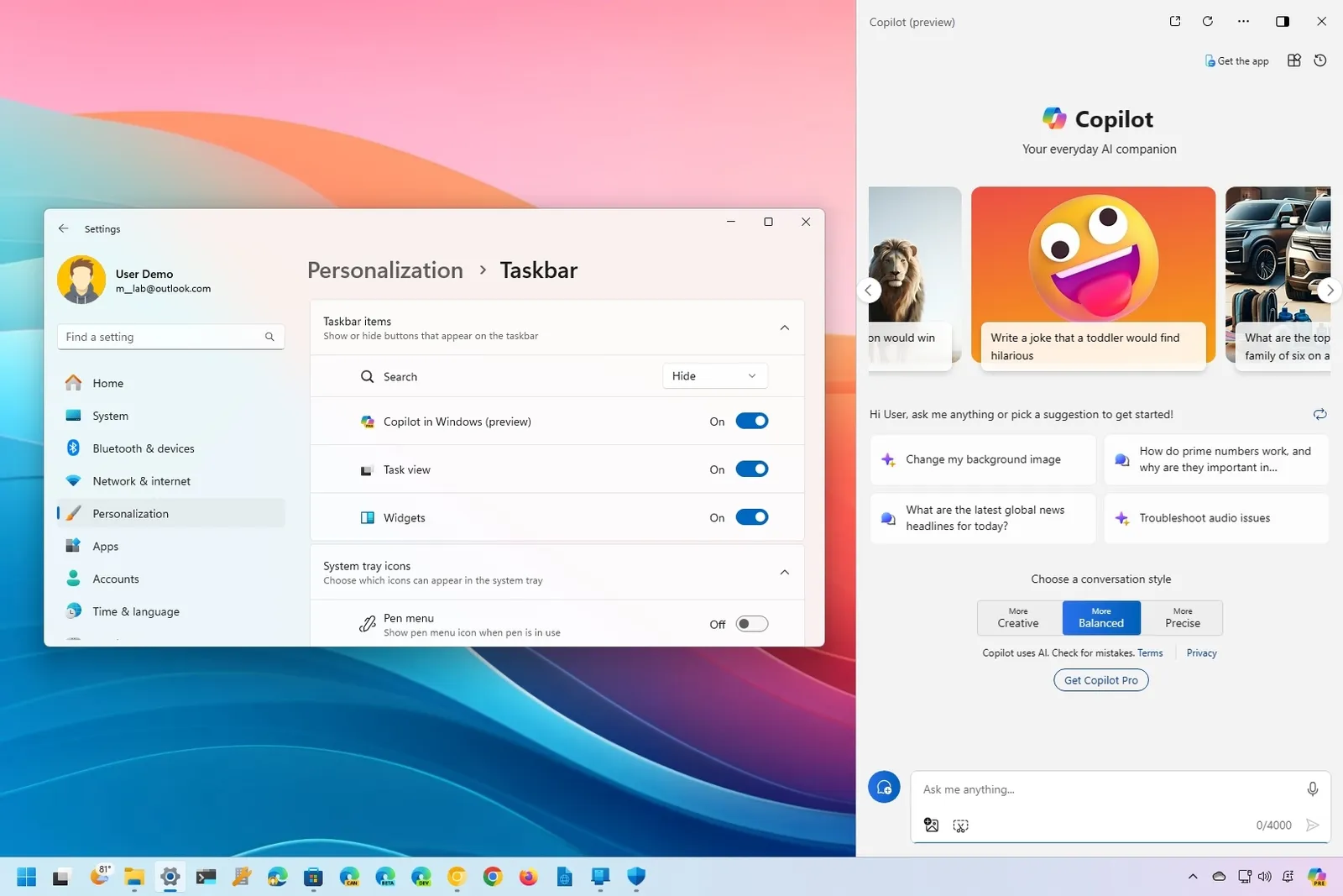desactivar copilot windows 11