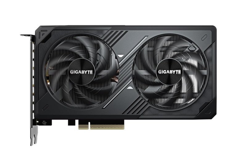 [Imagen sugerida: GIGABYTE RTX 5060 WINDFORCE OC con doble ventilador y diseño sobrio con acentos RGB.]
