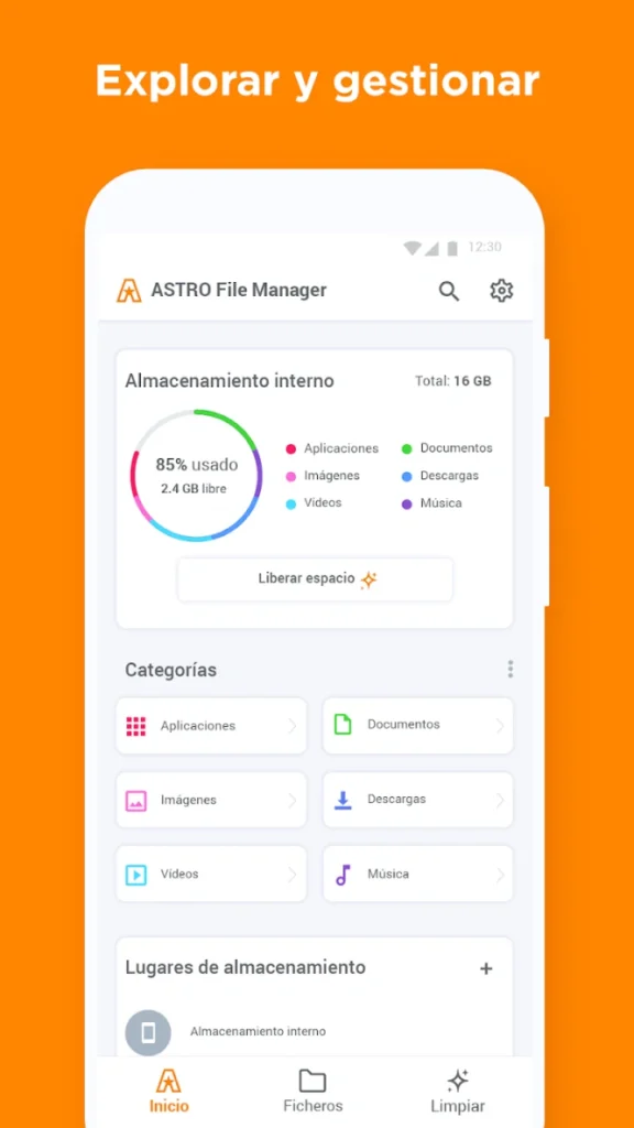 mejores exploradores de archivos Android gratis sin anuncios