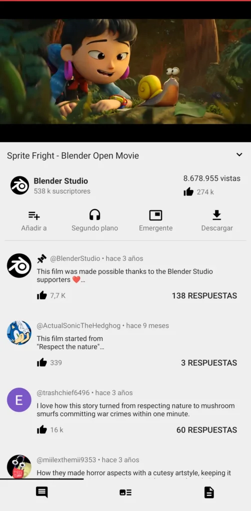 Cómo descargar videos de YouTube en Android