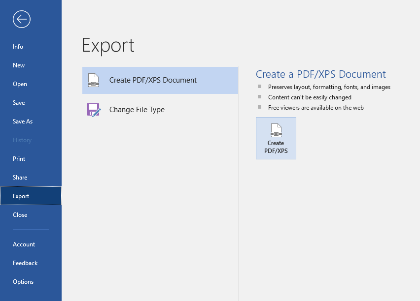Cómo convertir Word a PDF