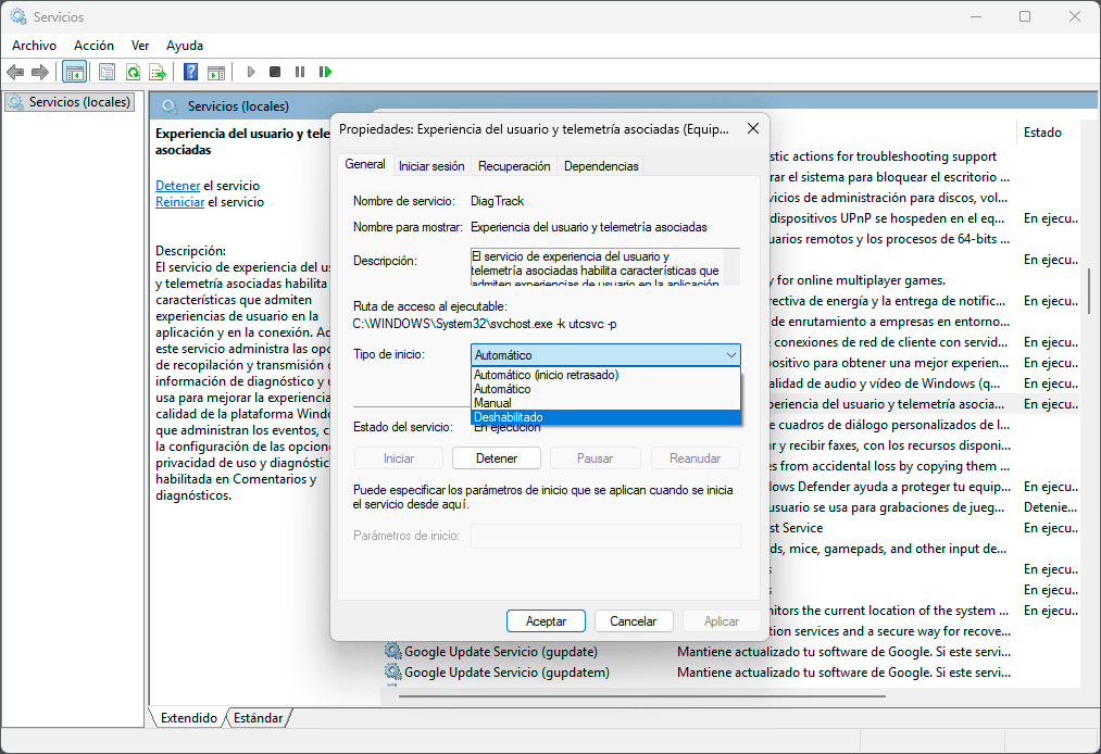 12 servicios de Windows 11 que puedes desactivar para mejorar el rendimiento de tu PC (Guía 2025) 36 servicios de Windows 11 que puedes desactivar