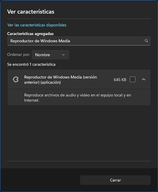 Cómo habilitar Windows Media Player clásico en Windows 11