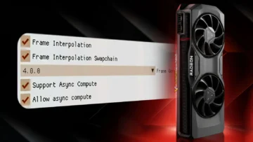 AMD FSR FRAME GEN 4 RDNA3 HERO