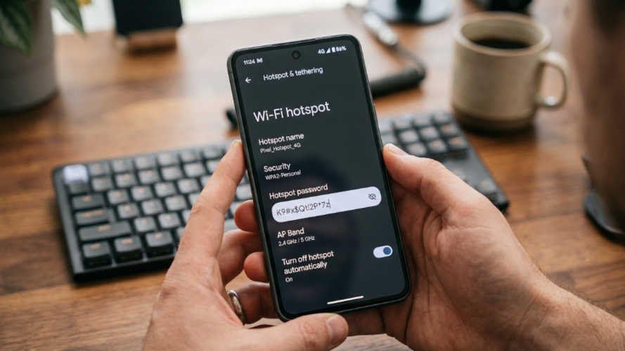 Crear una zona WiFi con tu smartphone: Configuración de contraseña segura en zona WiFi del smartphone