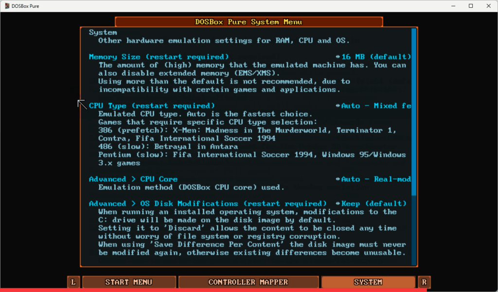 Cómo jugar juegos retro de MS-DOS fácilmente con DOSBox Pure Unleashed 46 dos f