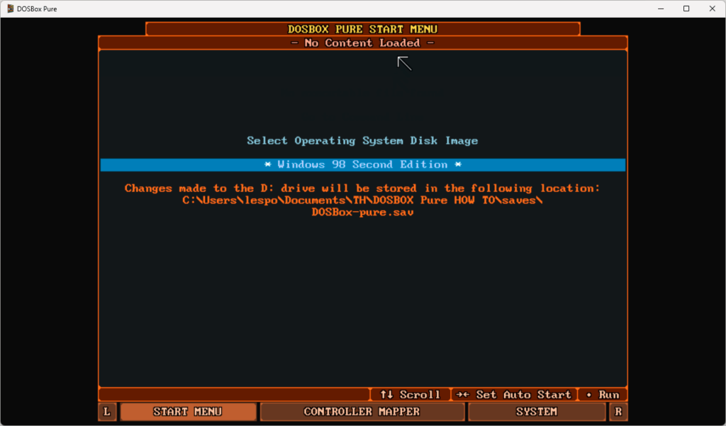 Cómo jugar juegos retro de MS-DOS fácilmente con DOSBox Pure Unleashed 54 dos r2