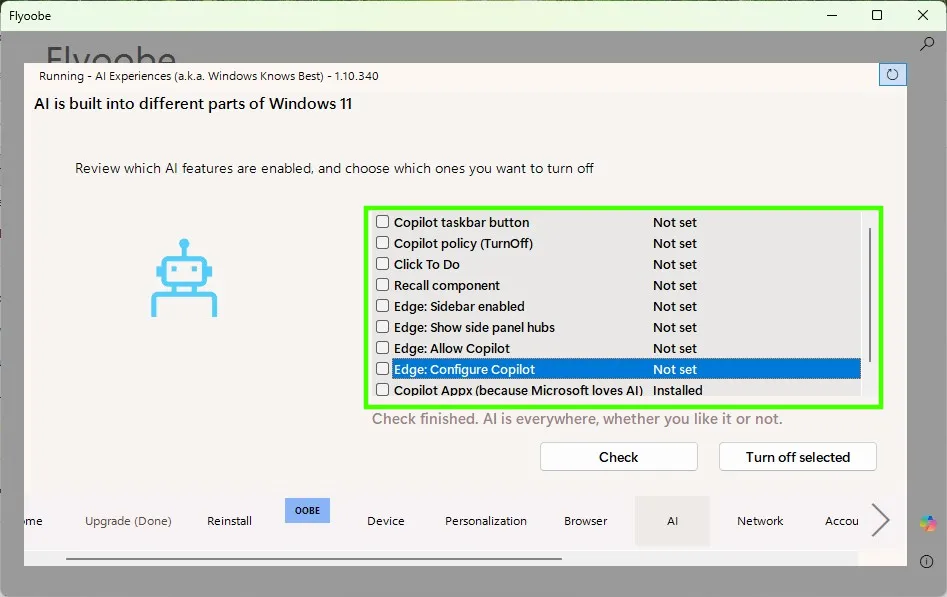 Crea tu propio Windows 11 ligero y optimizado con Flyoobe: Guía paso a paso 42 fli9