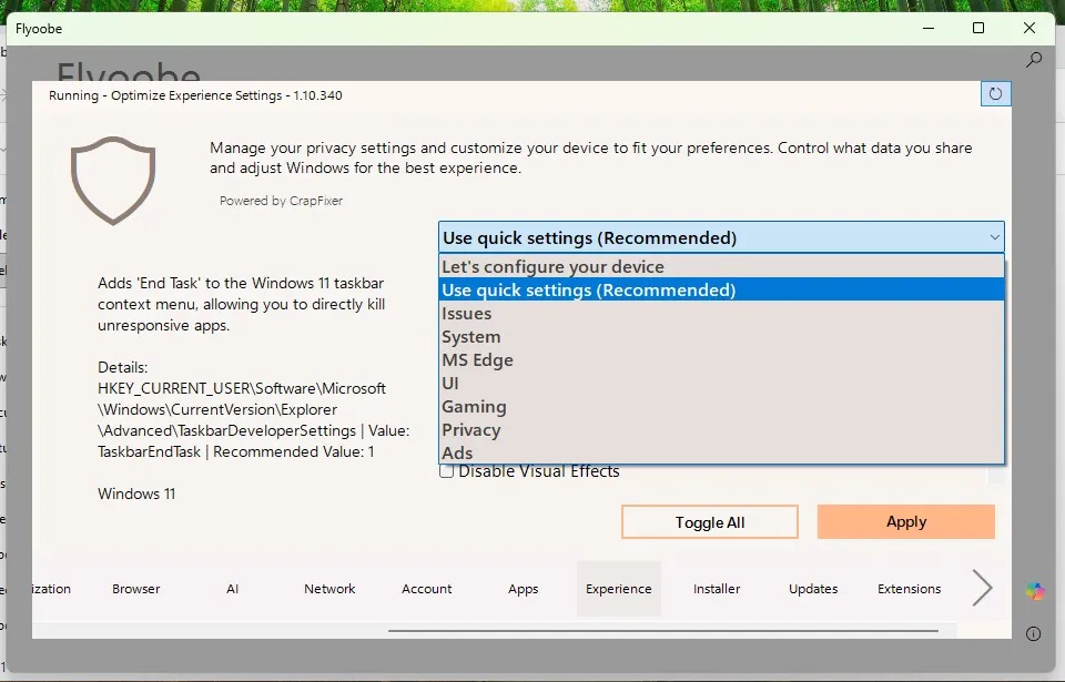 Crea tu propio Windows 11 ligero y optimizado con Flyoobe: Guía paso a paso 48 flli14