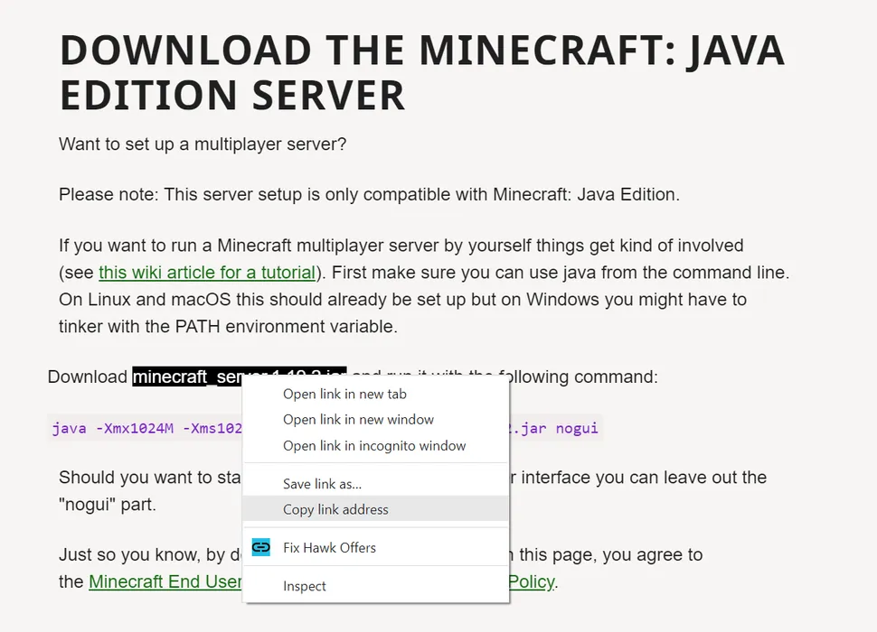 Cómo crear un servidor de Minecraft en Raspberry Pi 34 mine1